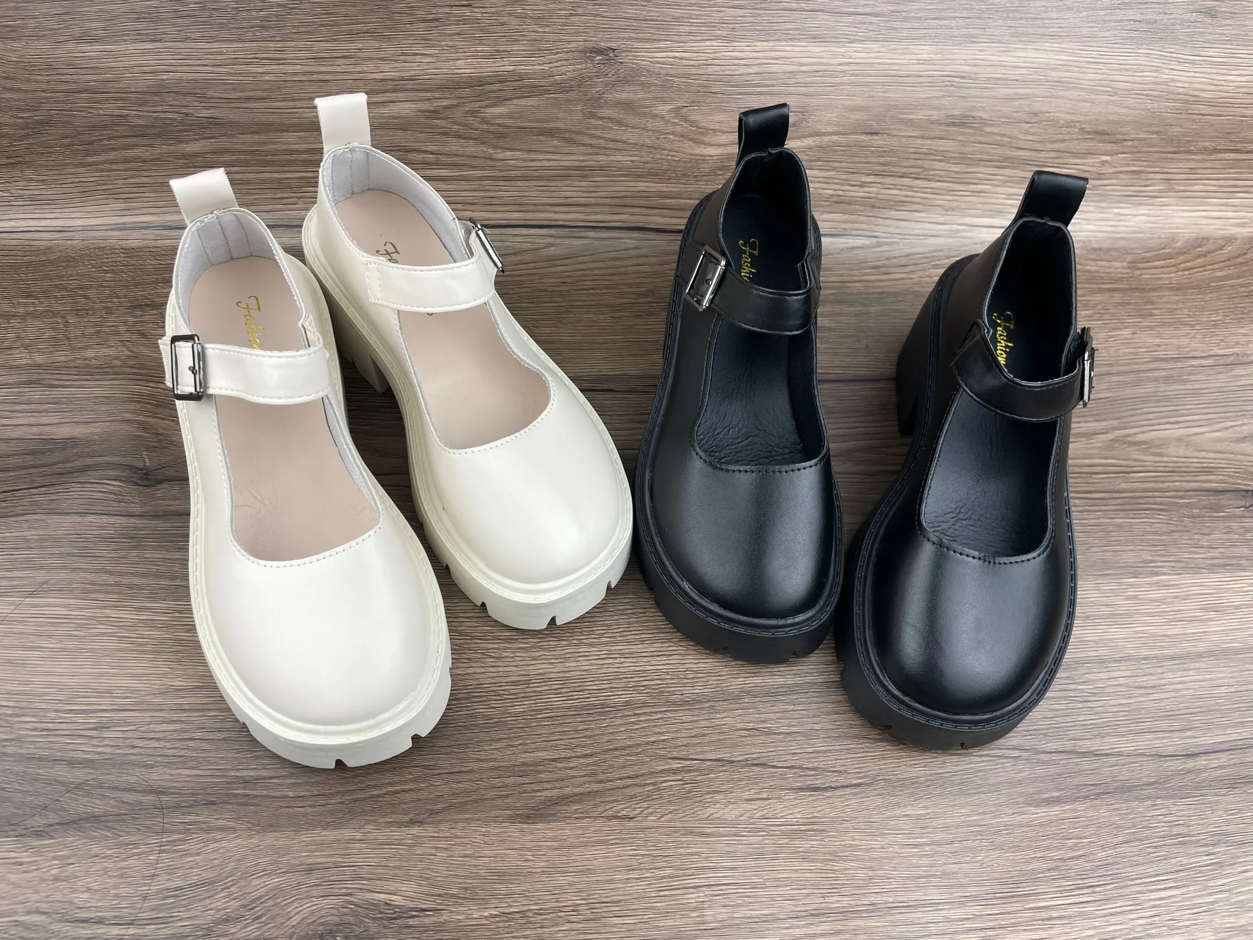 Mary Jane Campus Small Leather Shoes Black Mary